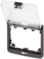 Modlink MSDD Einbaurahmen 2-fach transparent 