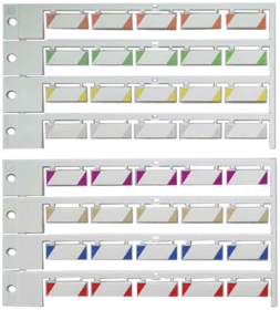 LABEL PLATES (8 colours)  55377